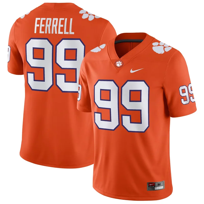 Clelin Ferrell Clemson Tigers Jersey - Orange