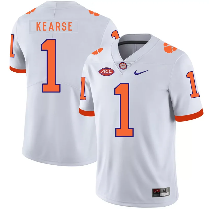 Clemson Tigers 1 Jayron Kearse Purple College Jersey - Image 2