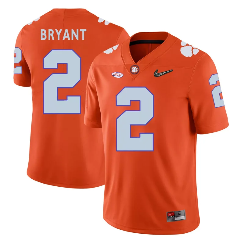 Clemson Tigers 19 Charone Peake Purple College Jersey - Image 4