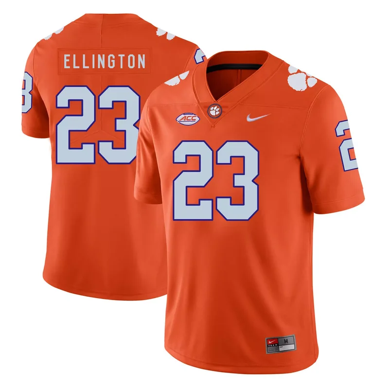 Clemson Tigers 20 Brian Dawkins White College Jersey - Image 2