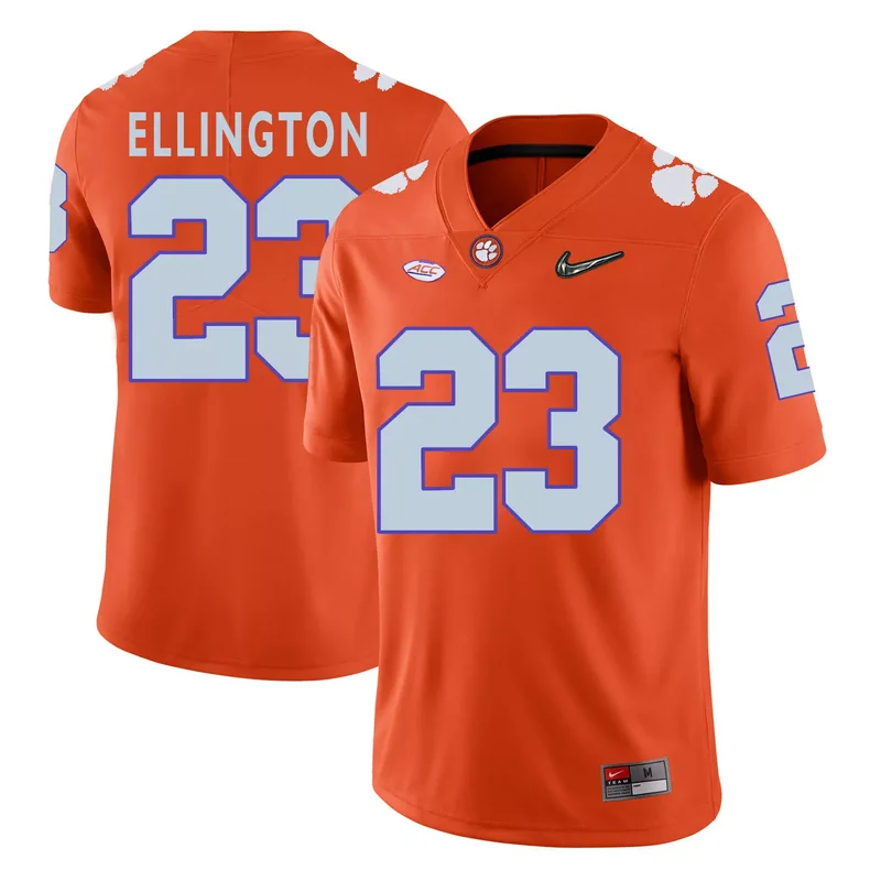 Clemson Tigers 20 Brian Dawkins White College Jersey - Image 3