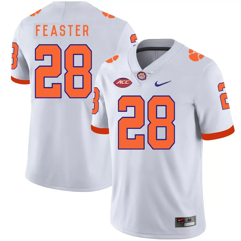 Clemson Tigers 25 Cordrea Tankersley Orange With Diamond Logo College Jersey - Image 5