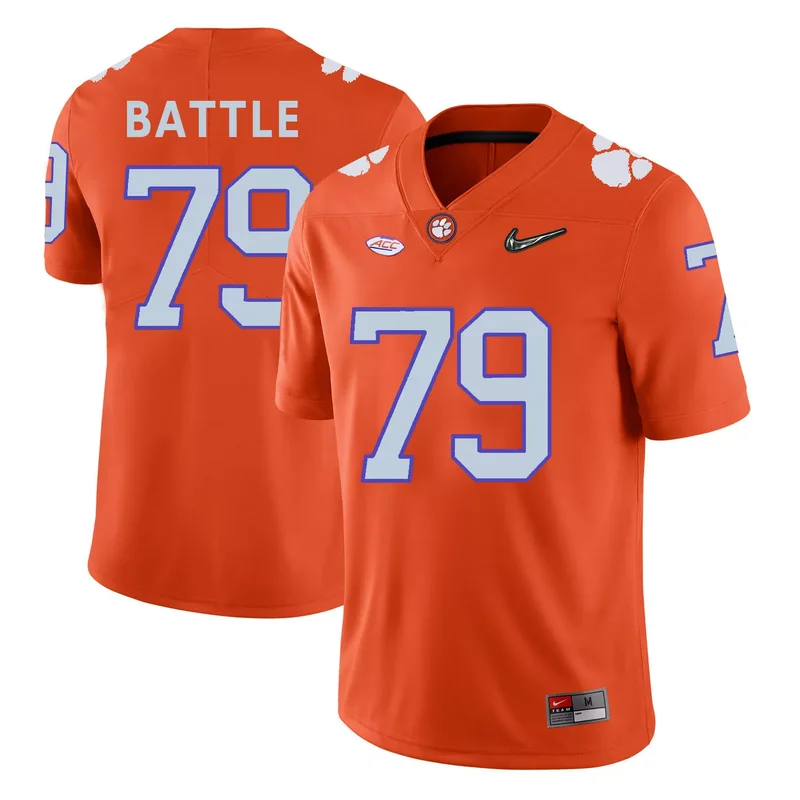 Clemson Tigers 72 Christian Wilkins WhiteCollege Jersey - Image 2