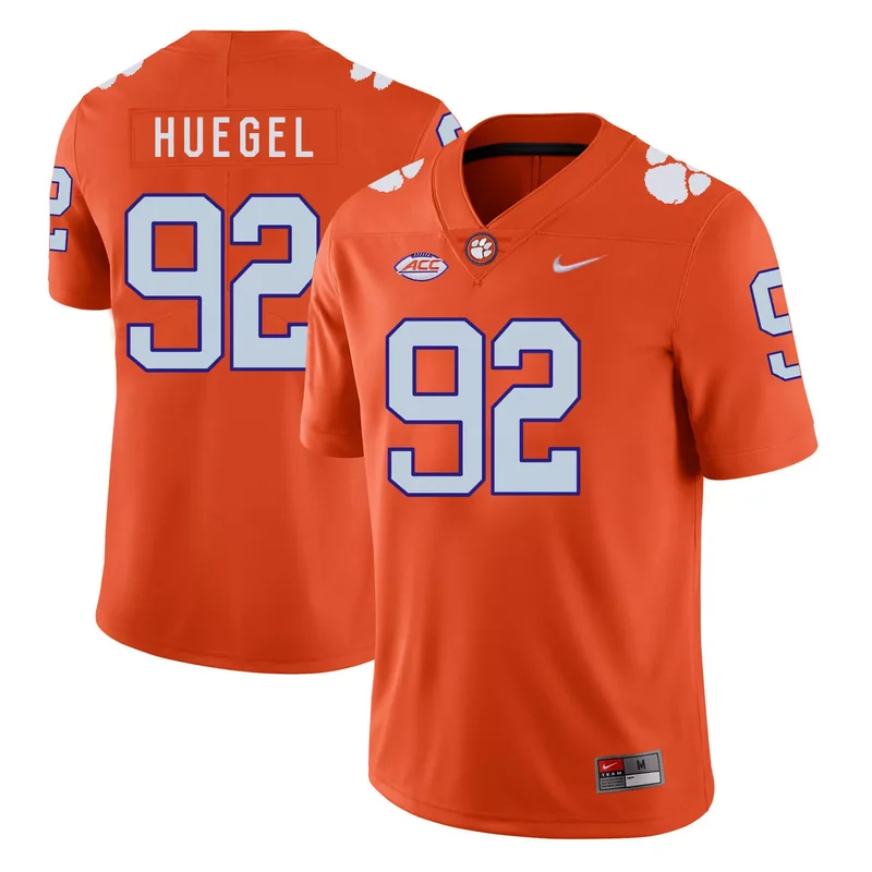Clemson Tigers 92 Bradley Pinion White College Jersey - Image 2