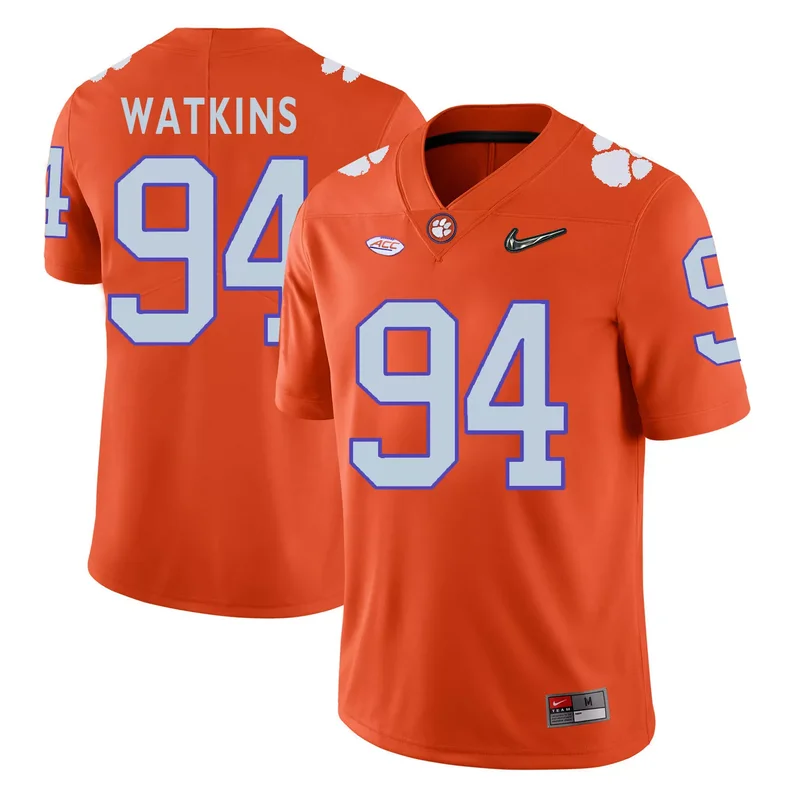 Clemson Tigers 92 Bradley Pinion White College Jersey - Image 5