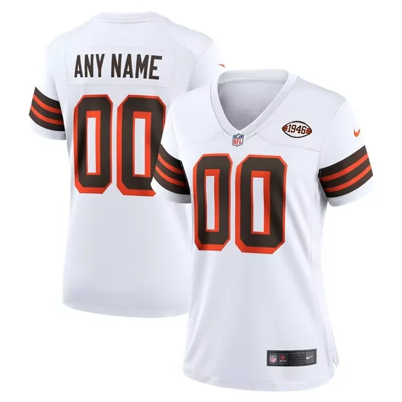 Jim Brown Cleveland Browns 1963 Retired Player Jersey Brown - Image 3