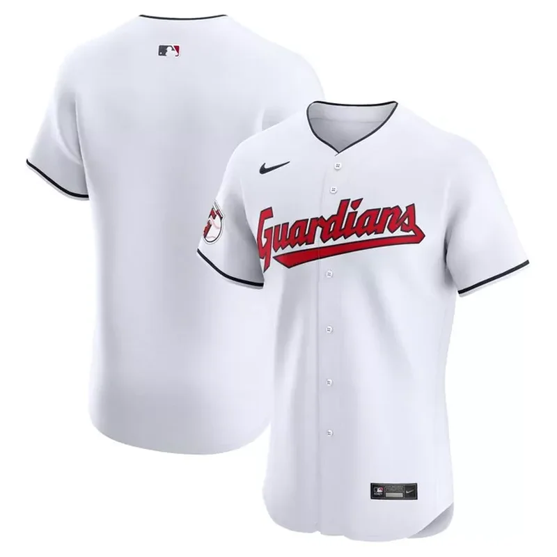 Shane Bieber Cleveland Guardians 2024 City Connect Jersey Navy - Image 3