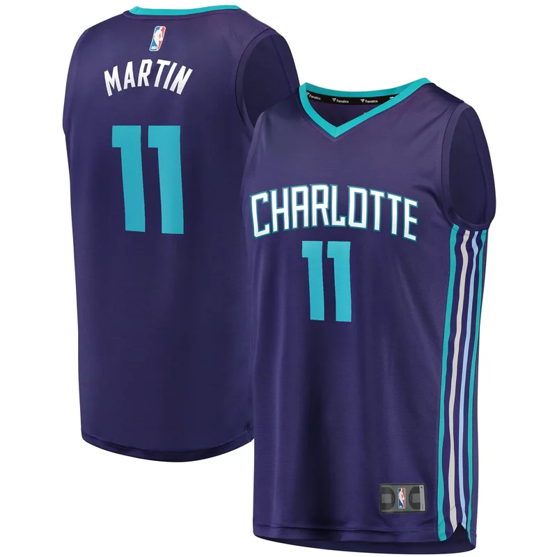 Kelly Oubre Jr. Charlotte Hornets 2021/22 Fast Break Jersey - Icon Edition - Teal NBA - Image 4