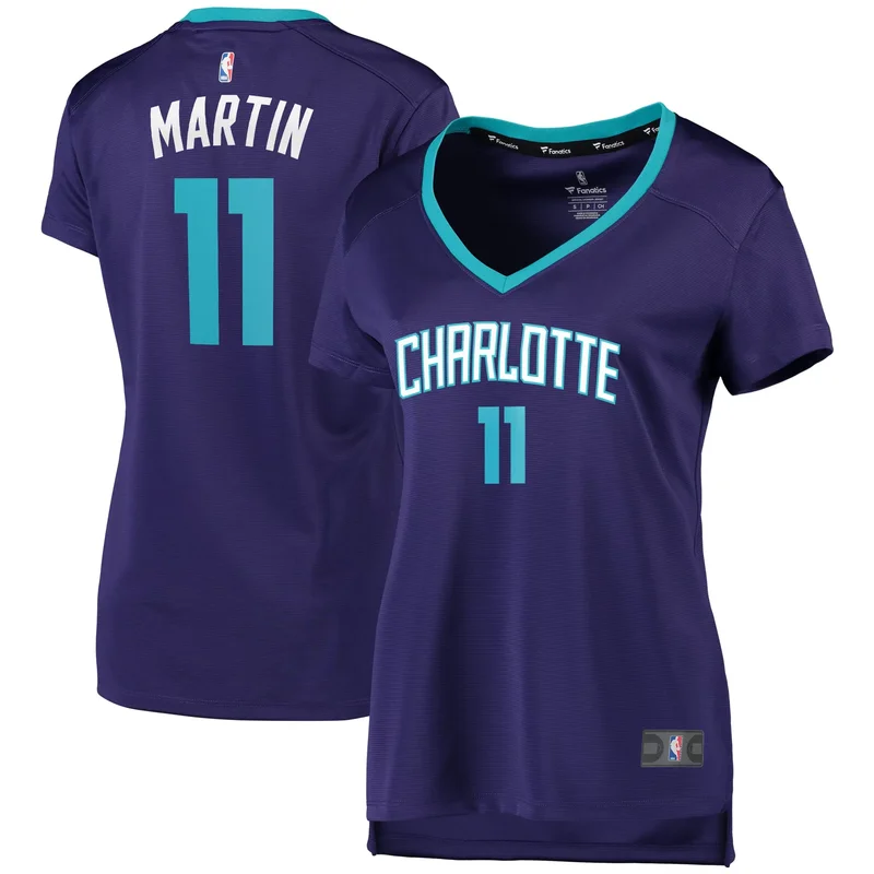 Cody Martin Charlotte Hornets Fast Break Player Jersey - Statement Edition - Purple NBA
