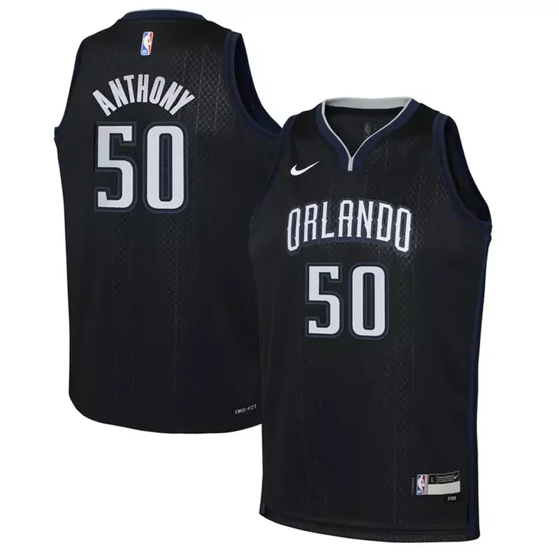 Cole Anthony Orlando Magic 2022/23 Jersey City Edition Black