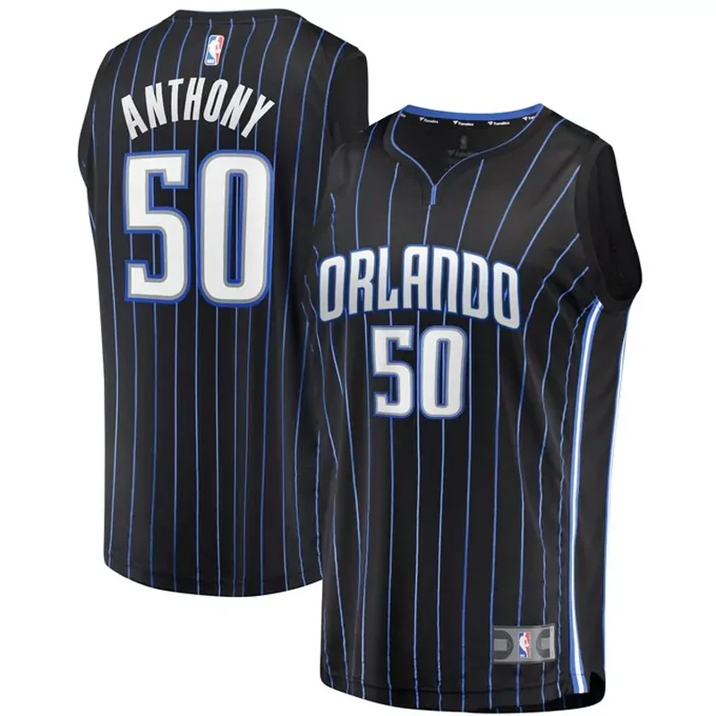 Cole Anthony Orlando Magic Fast Break Jersey Icon Edition Black