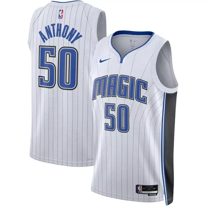 Paolo Banchero Orlando Magic Fast Break Player Jersey Icon Edition Black - Image 3