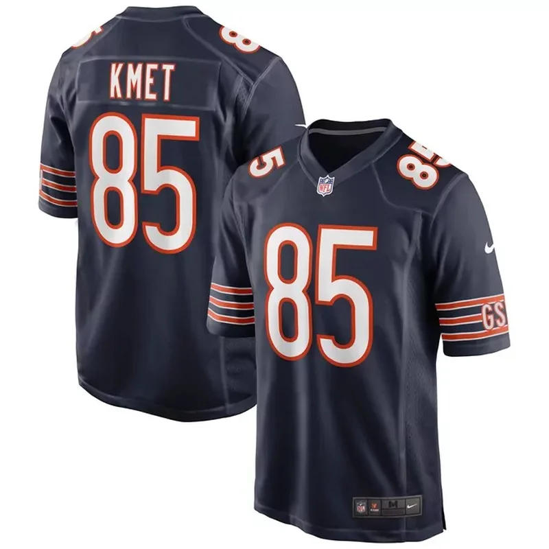 Walter Payton Chicago Bears 1985 Throwback Retired Player Jersey Navy - Image 4