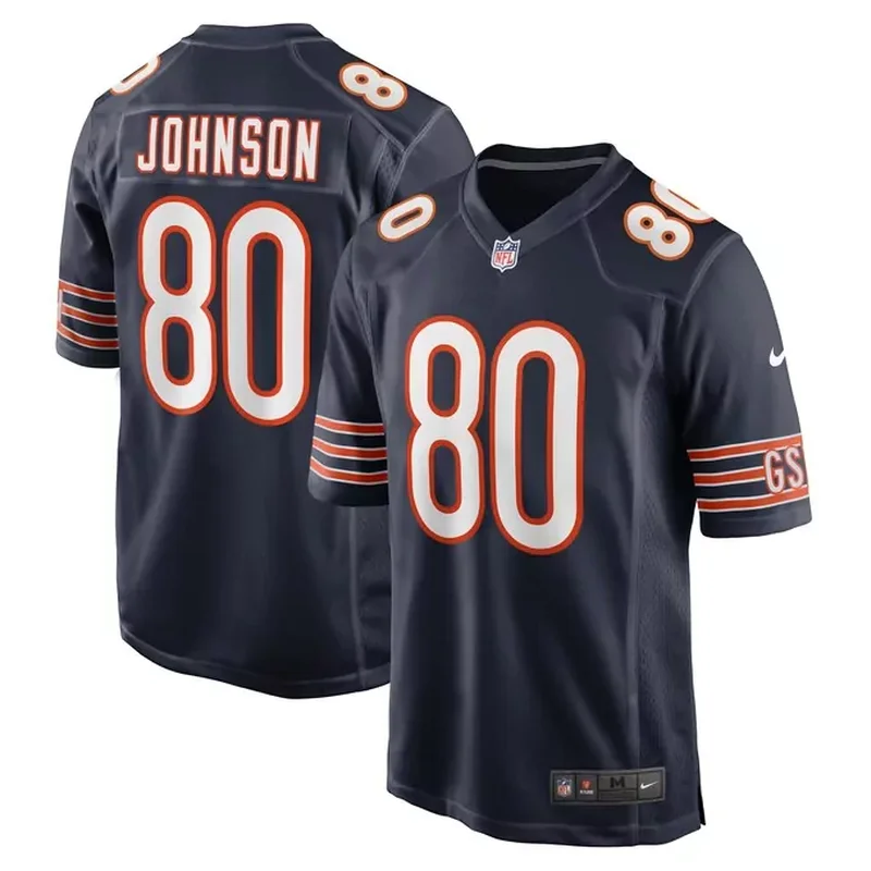 Joejuan Williams Chicago Bears Game Jersey Navy - Image 2