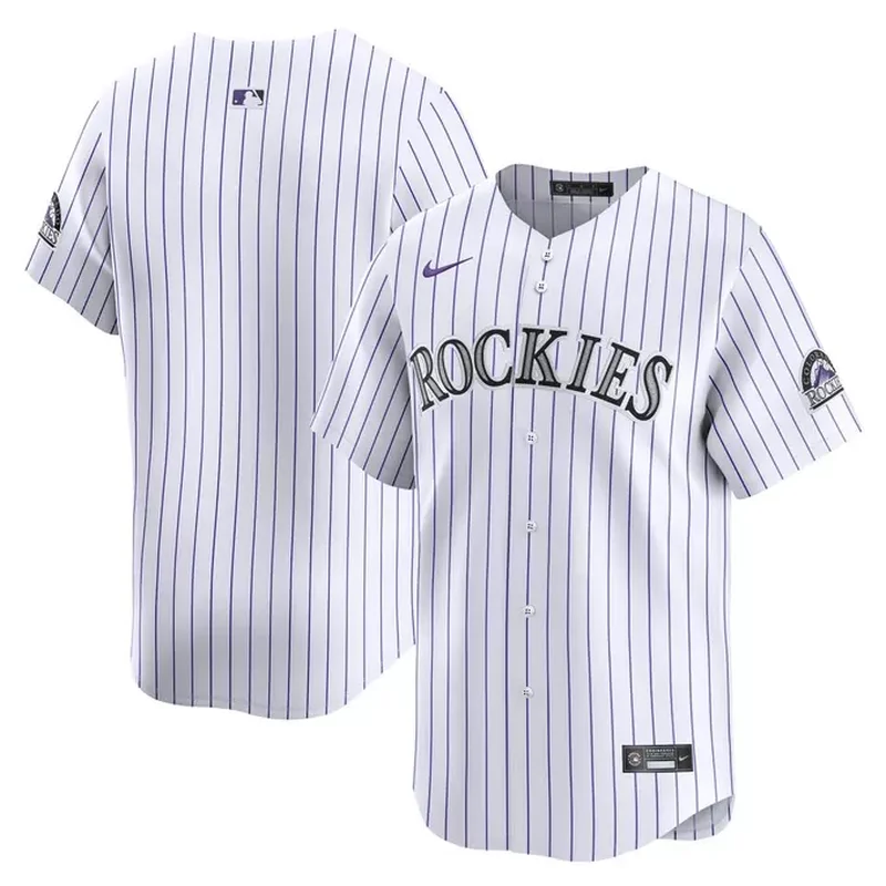 Colorado Rockies Home Jersey White