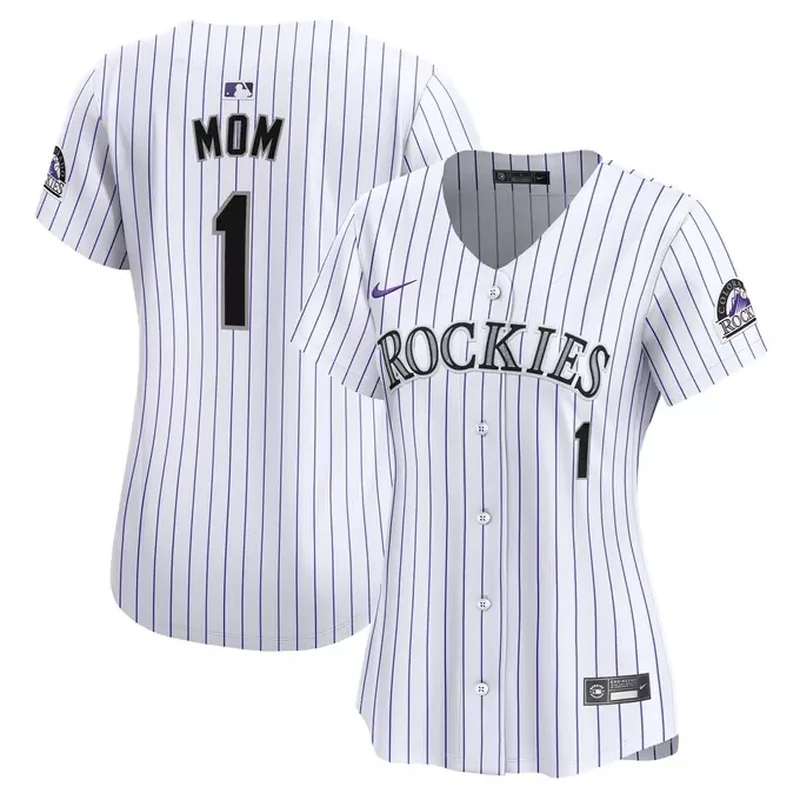 Austin Gomber Colorado Rockies Home Player Jersey White - Image 5