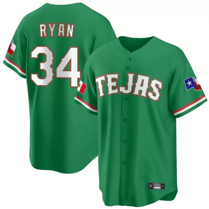 Cool Base Corey Seager Texas Rangers Mexican Green Collection Jersey All Stitched - Image 5