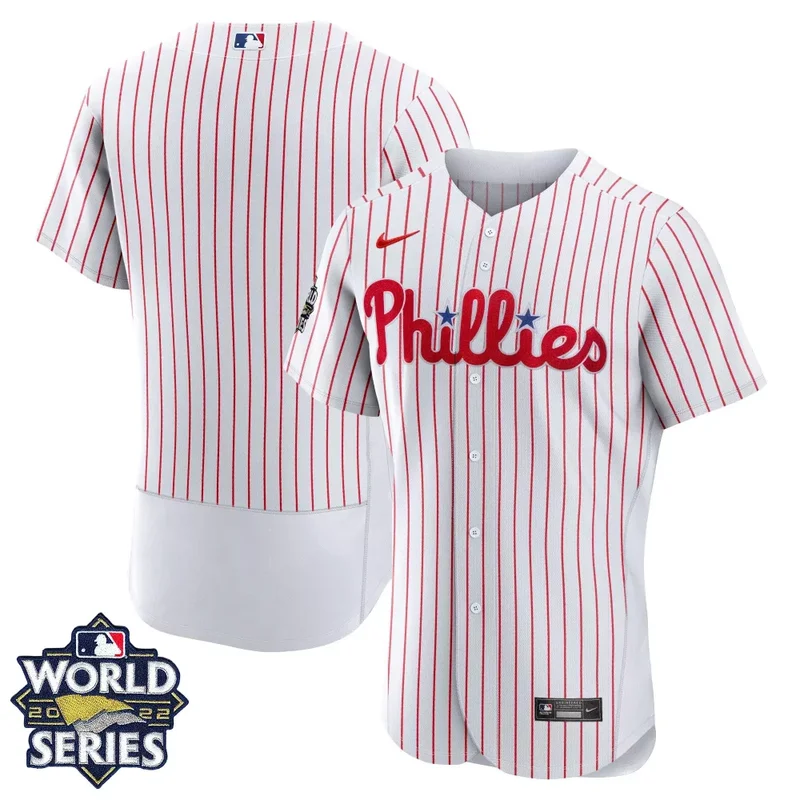 Cool Base Team Philadelphia Phillies 2022 World Series Home Player Jersey All Stitched - Image 4