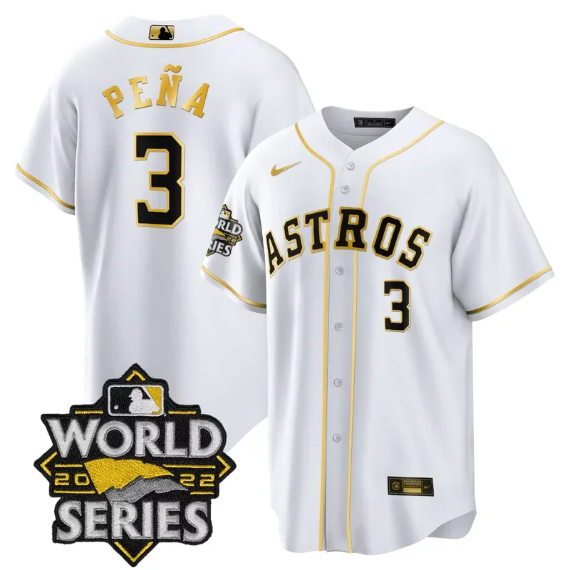 Cool Black Cristian Javier Houston Astros 2022 World Series Player Jersey All Stitched - Image 3