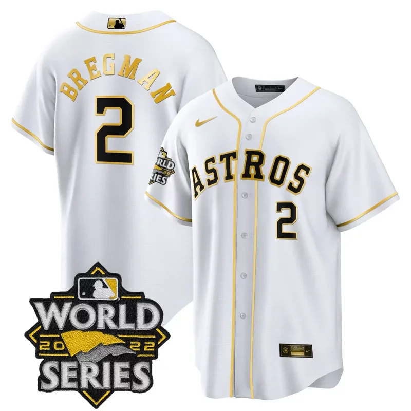 Cool Black Cristian Javier Houston Astros 2022 World Series Player Jersey All Stitched - Image 4