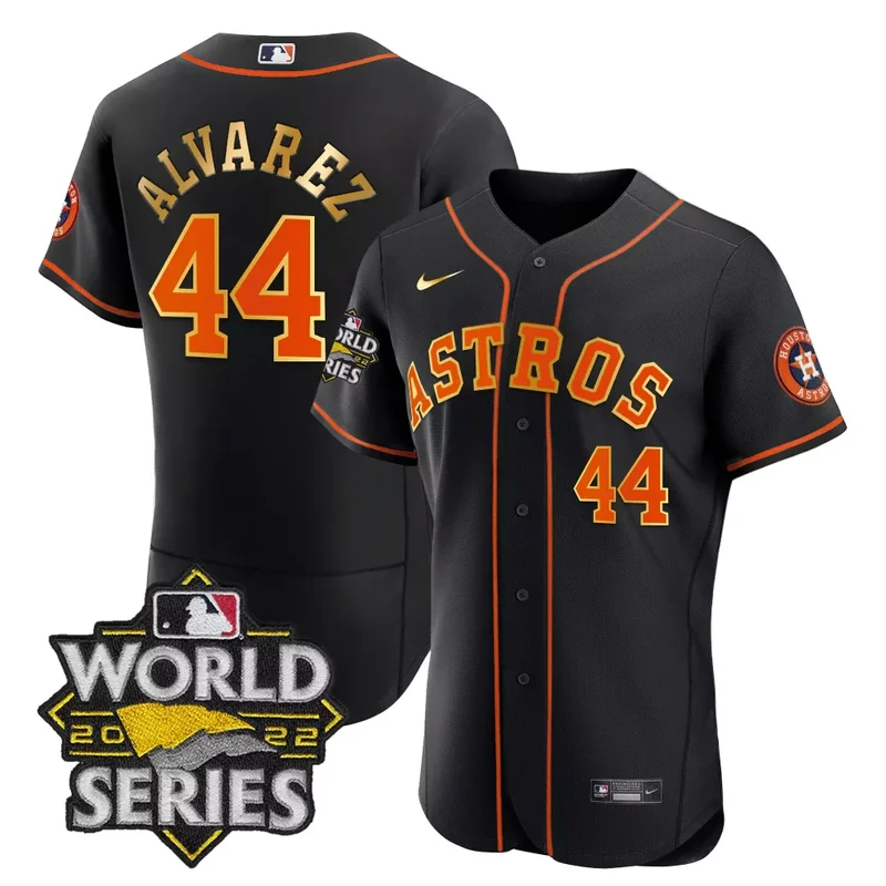 Cool Home Kyle Tucker Astros 2022 World Series 60th Patch Jersey All Stitched - Image 5