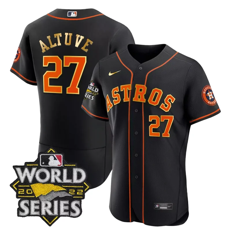 Cool Home Kyle Tucker Astros 2022 World Series 60th Patch Jersey All Stitched - Image 4
