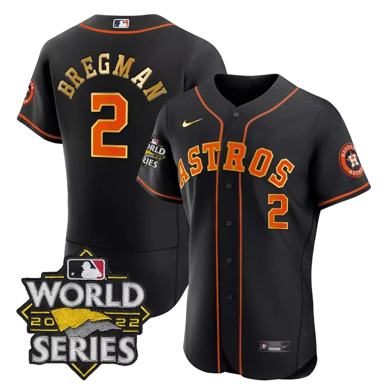 Cool Home Kyle Tucker Astros 2022 World Series 60th Patch Jersey All Stitched - Image 3