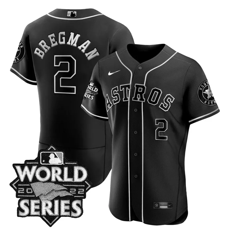 Cool Silver Justin Verlander Astros 2022 World Series Gold Limited Jersey All Stitched - Image 4