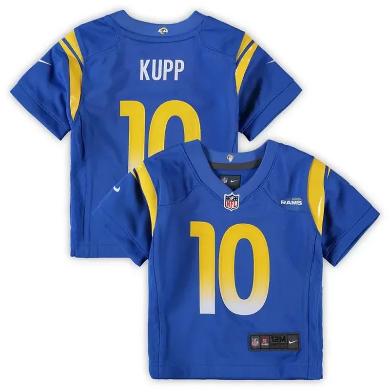 Jalen Ramsey Los Angeles Rams Vapor Fuse Jersey Royal - Image 5
