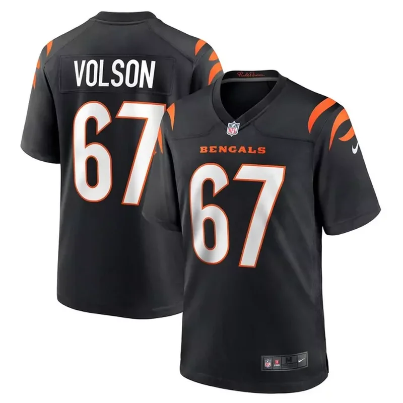 Ickey Woods Cincinnati Bengals Womens Retired Player Game Jersey Black - Image 4