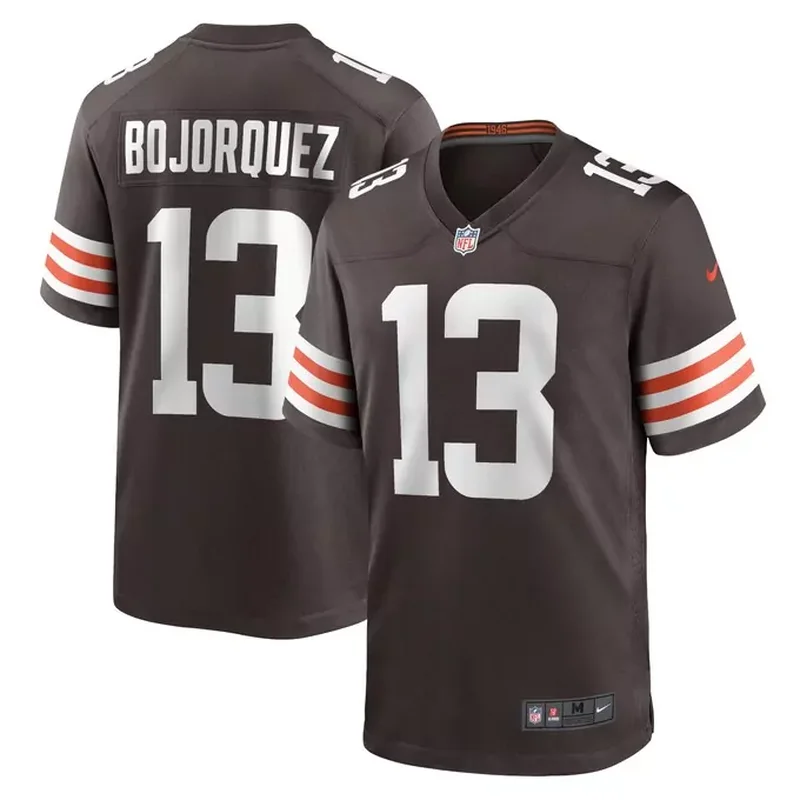Joe Flacco Cleveland Browns Game Jersey Brown - Image 5