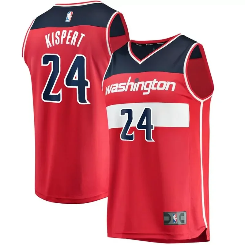 Corey Kispert Washington Wizards Fast Break Jersey Red Icon Edition