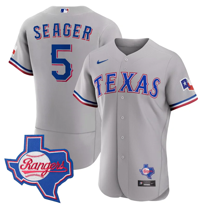 Green Evan Carter texas rangers armed forces day jersey all stitched - Image 2