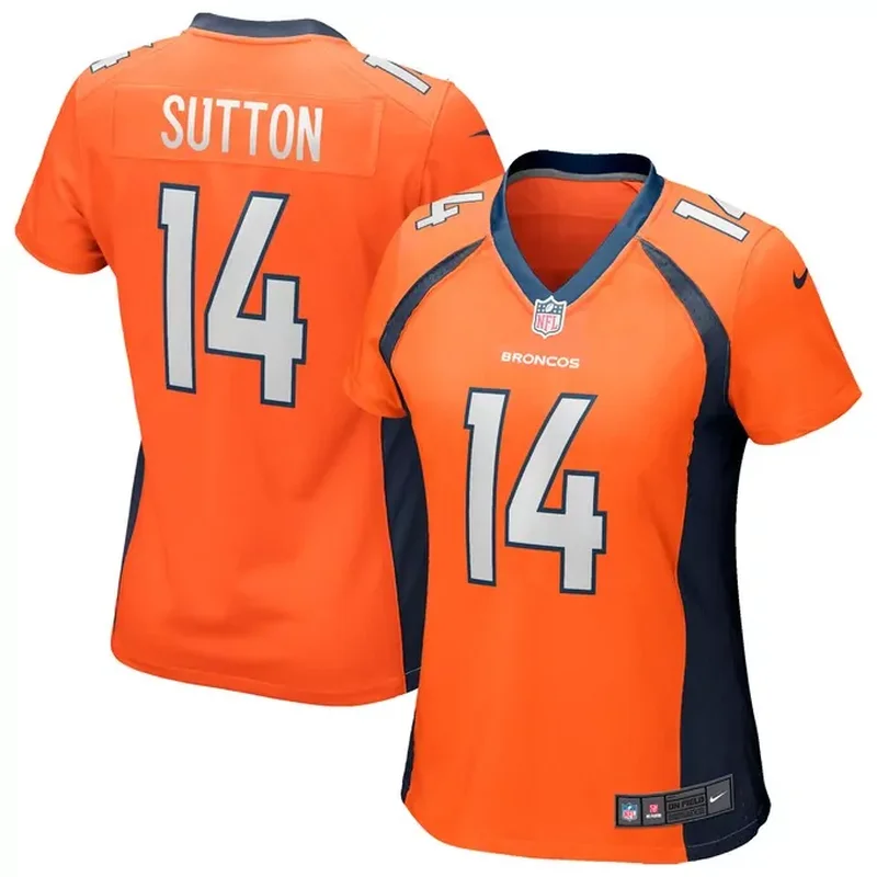 Courtland Sutton Denver Broncos Womens Game Jersey Orange