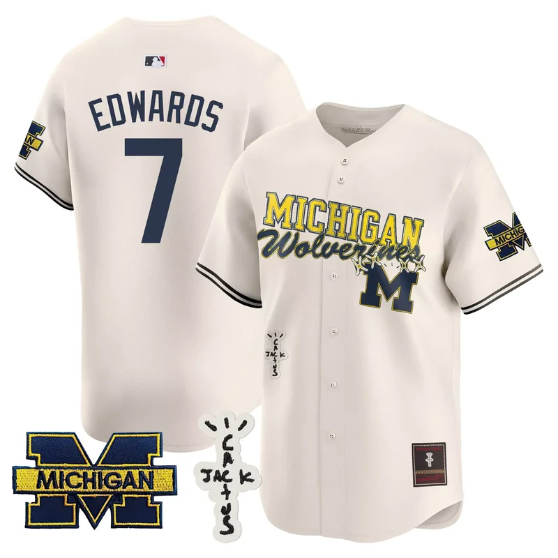 Alternate michigan wolverines 2024 vapor Gold custom jersey all stitched - Image 2