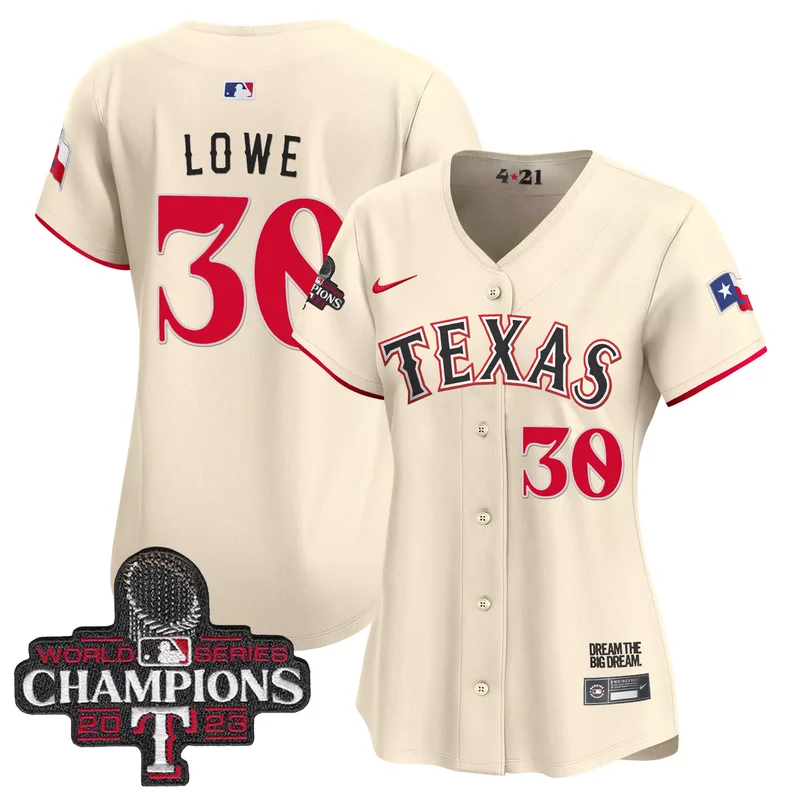 Black Gold Josh Jung texas rangers 2023 world series champions Gold trim jersey v2 all stitched - Image 2