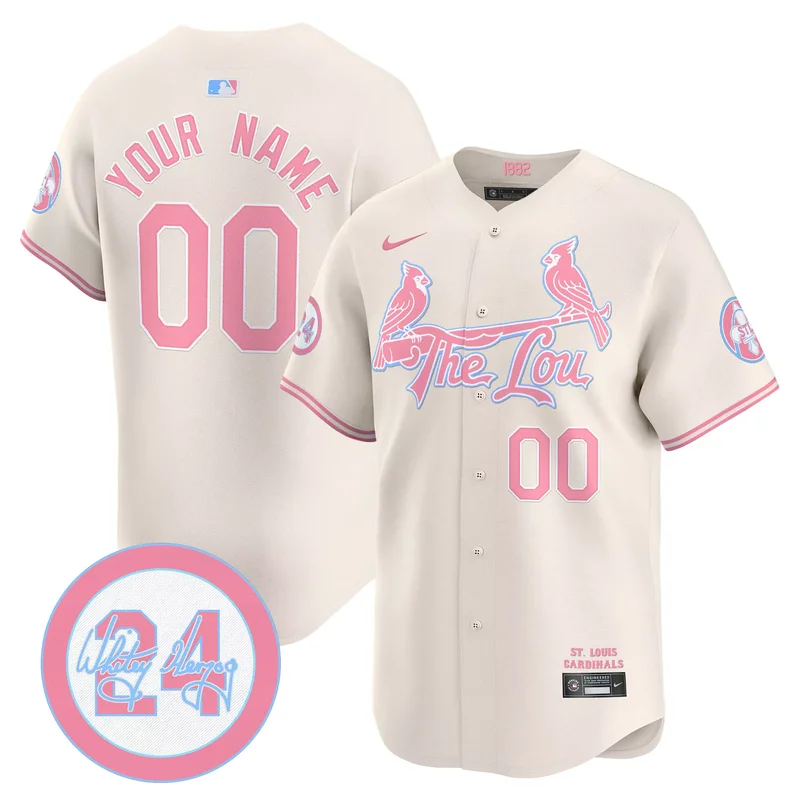Alternate Paul Goldschmidt st. louis cardinals mexico jersey all stitched - Image 4