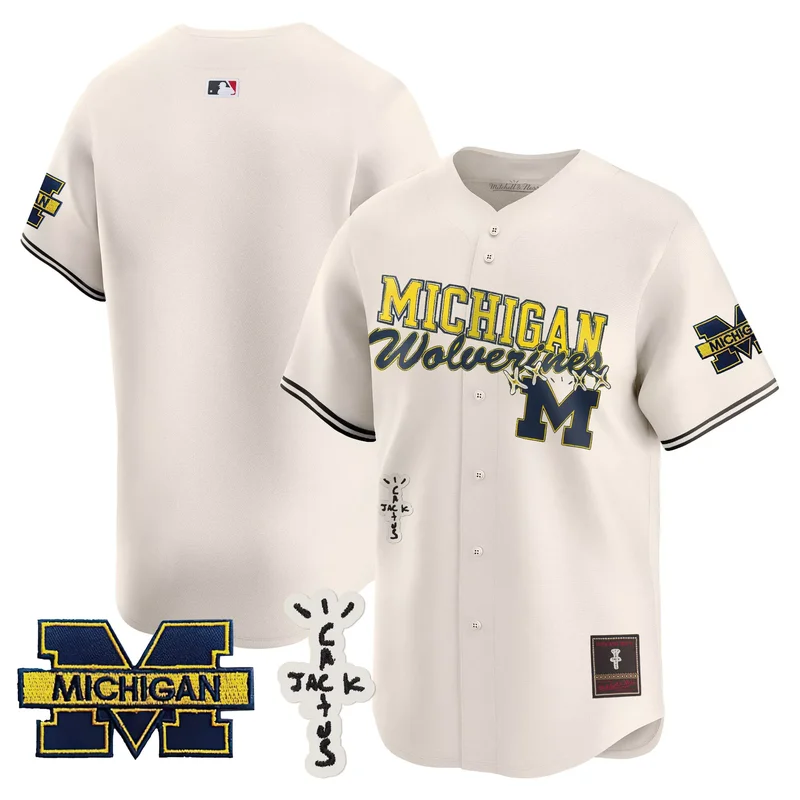 Maize Mike Sainristil michigan wolverines jersey all stitched - Image 3