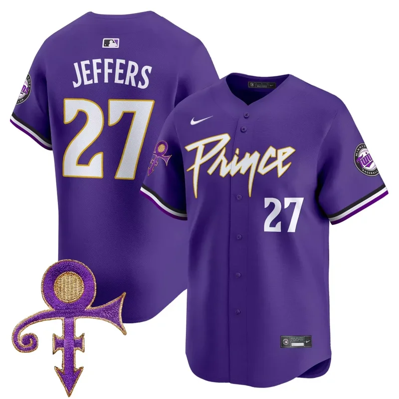 Cream Team Minnesota Twins Prince Patch Vapor Premier Limited Jersey V4 All Stitched - Image 5