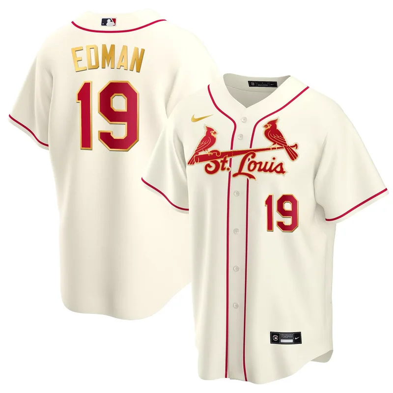 Gray st. louis cardinals memorial vapor custom jersey all stitched - Image 2