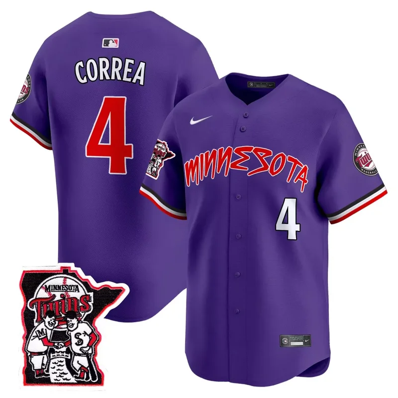 Cream Willi Castro Minnesota Twins Shaking Hands Patch Vapor Premier Limited Jersey All Stitched - Image 5