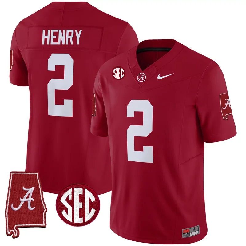 Black Jalen Milroe alabama crimson tide jersey v5 alabama map all stitched - Image 3