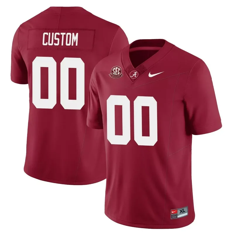 Inverted nick saban alabama crimson tide jersey alabama map all stitched - Image 4