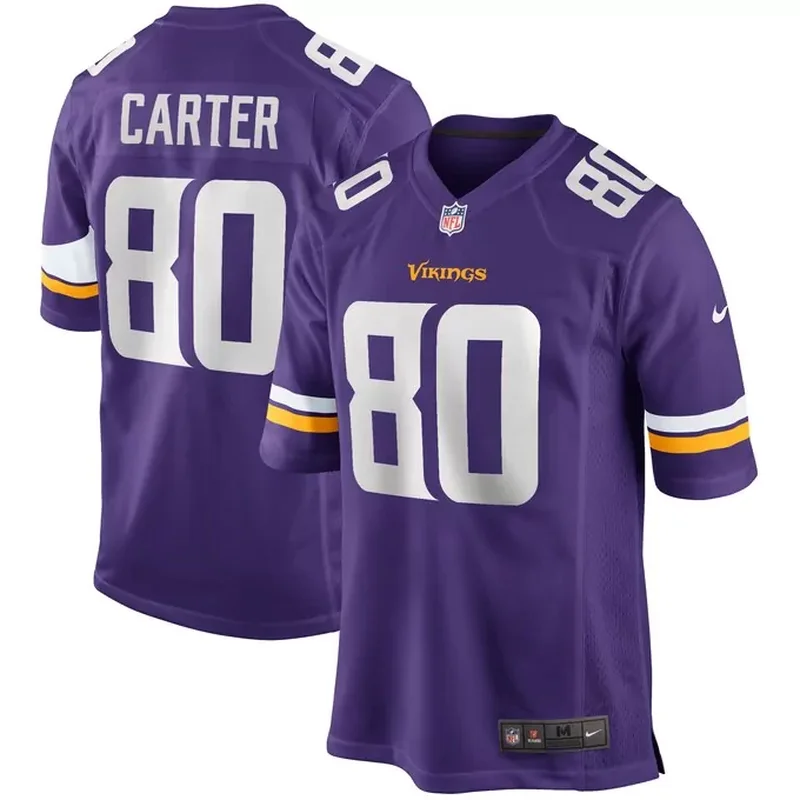 Kirk Cousins Minnesota Vikings Game Jersey White - Image 4