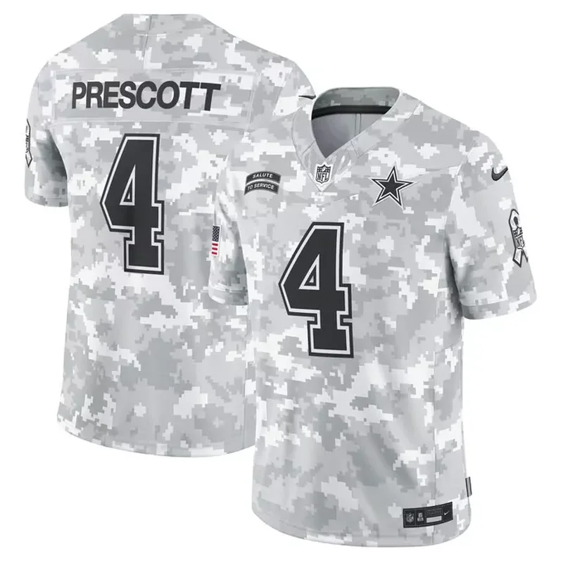 Dak Prescott Dallas Cowboys Womens Game Team Jersey Navy - Image 2