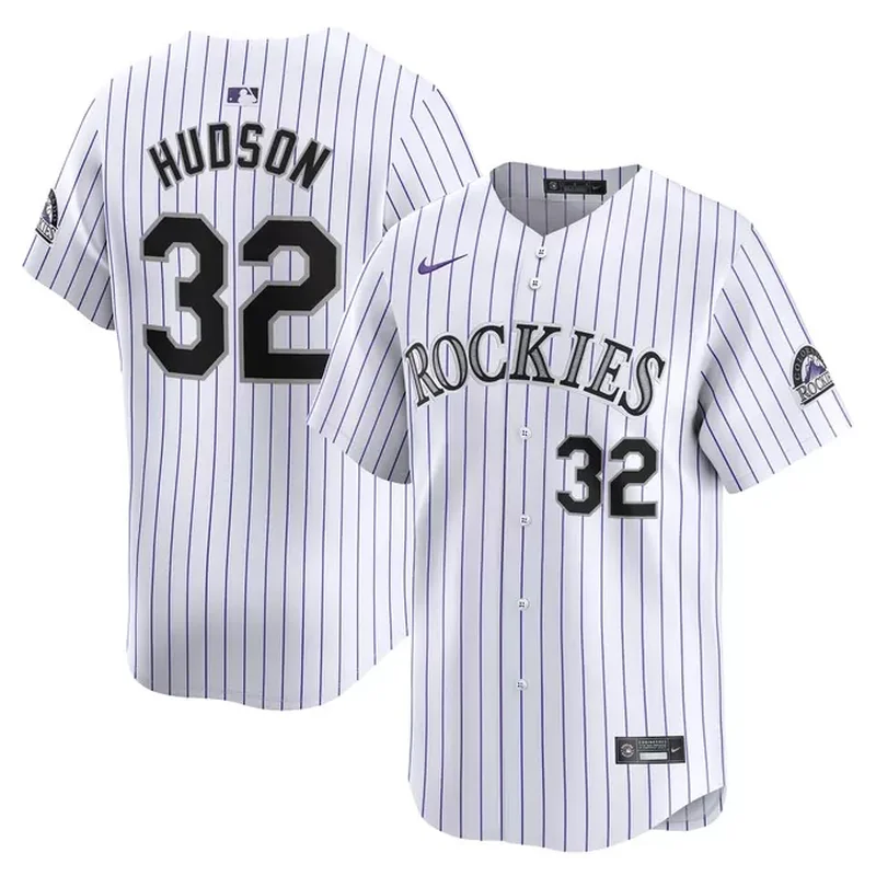 Austin Gomber Colorado Rockies Home Player Jersey White - Image 2
