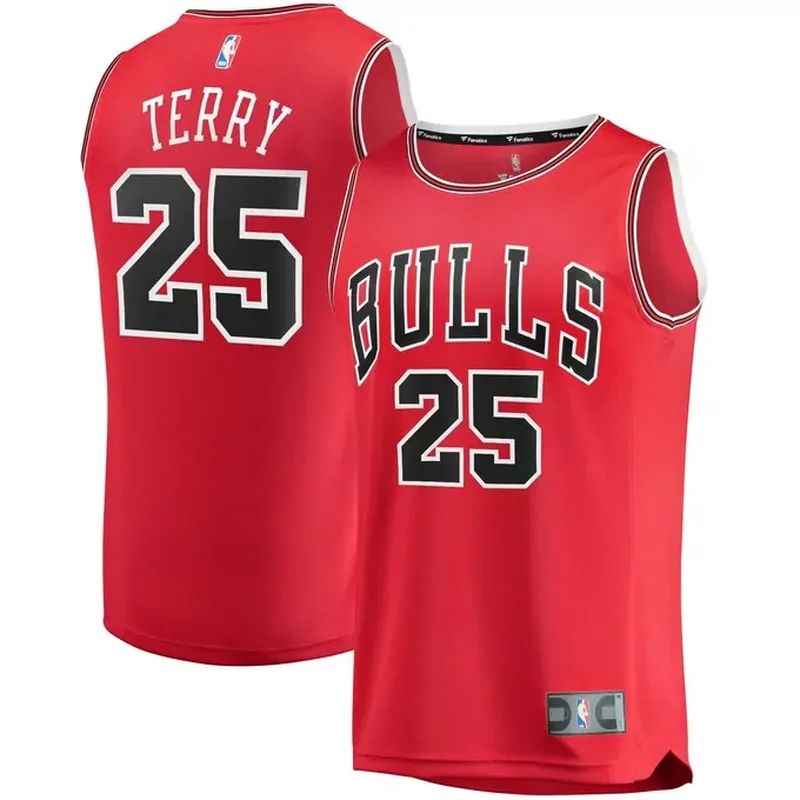 Dalen Terry Chicago Bulls Fast Break Player Jersey Icon Edition Red