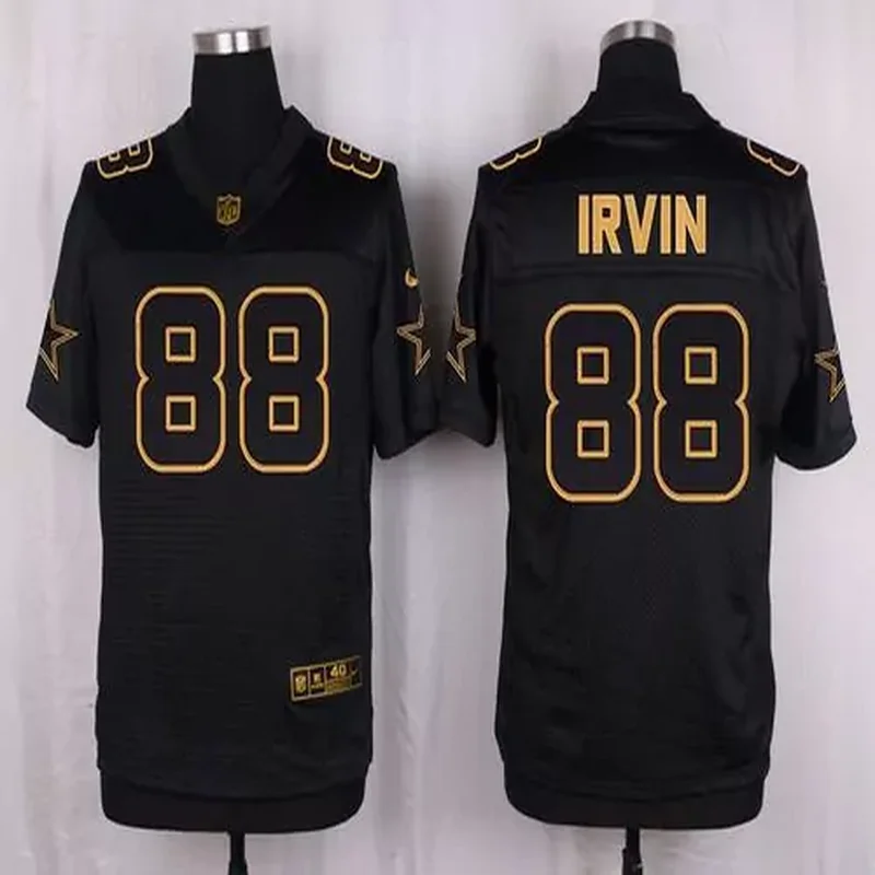 Dallas Cowboys #88 Dez Bryant White Men's Stitched Gold Rush Jersey - Image 4