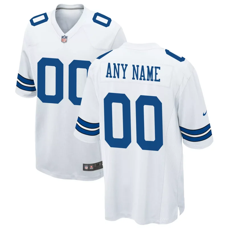 Dallas Cowboys Custom Jersey - Navy - Image 2