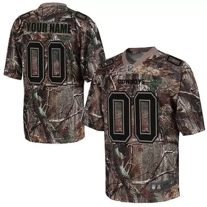 Dallas Cowboys Custom Jersey - Navy - Image 5